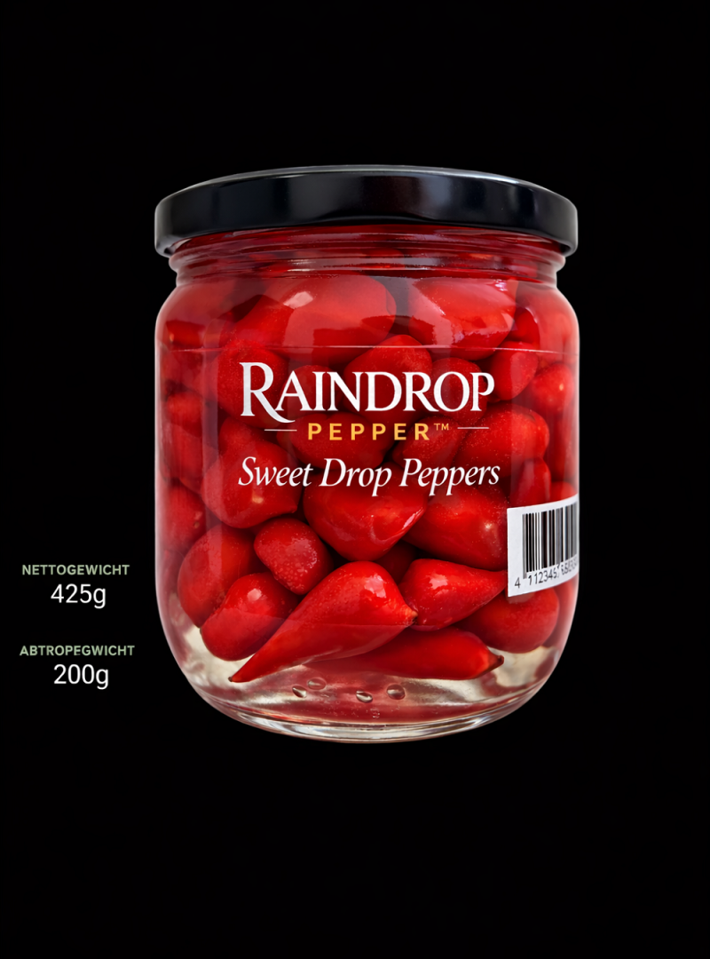 RAINDROP Pepper / Sweet Drop Peppers Rot 200g